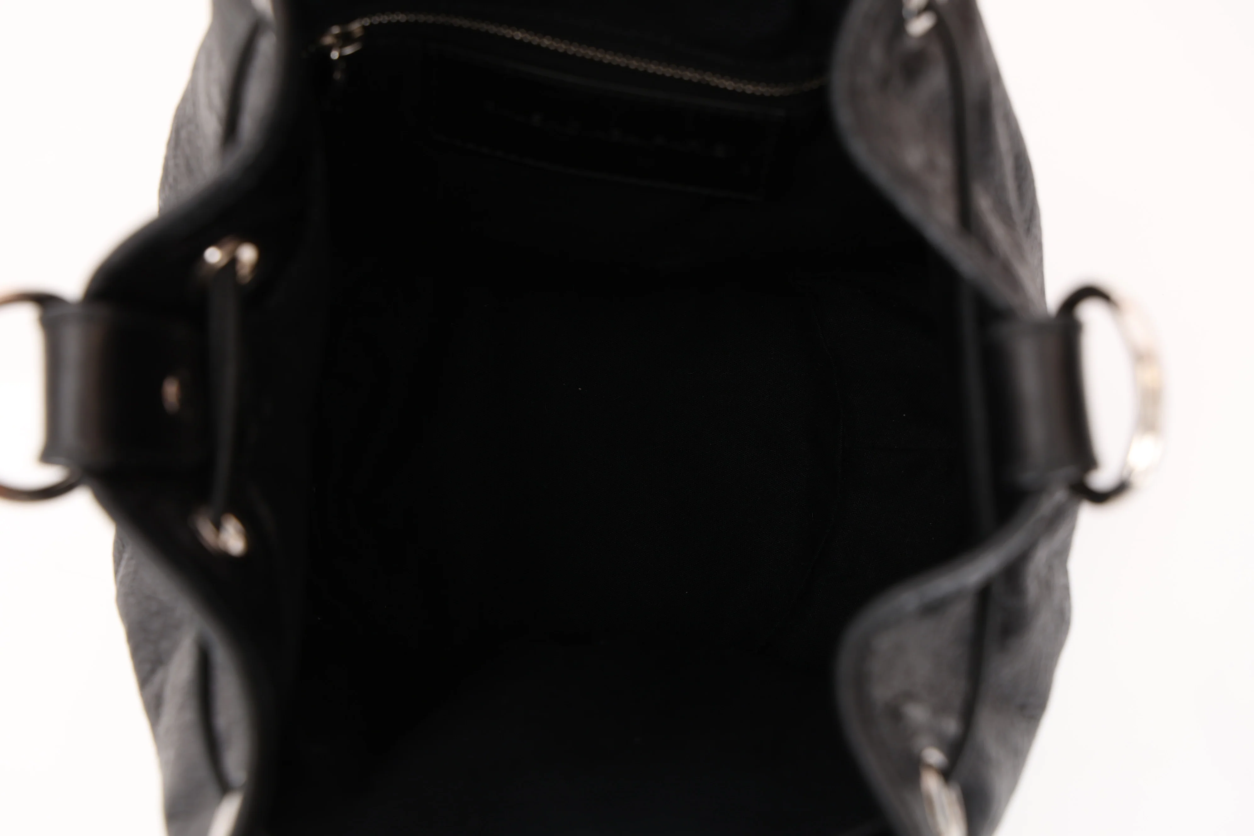 Balenciaga 2013 Black Arena Giant 12 Pompom Small Bucket Bag - Image 9