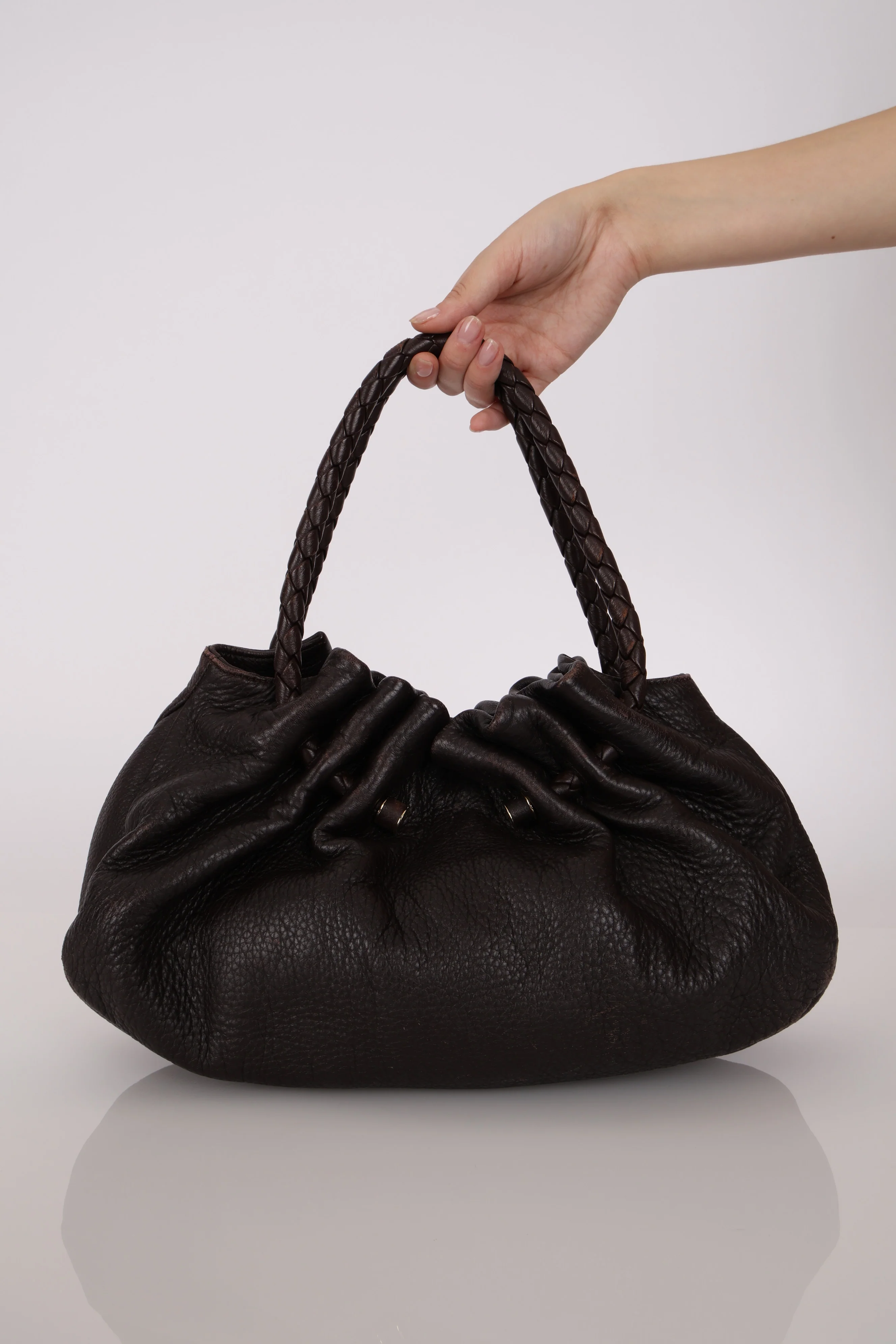 Bottega Veneta Cervo Balloon Shoulder Bag - Image 3
