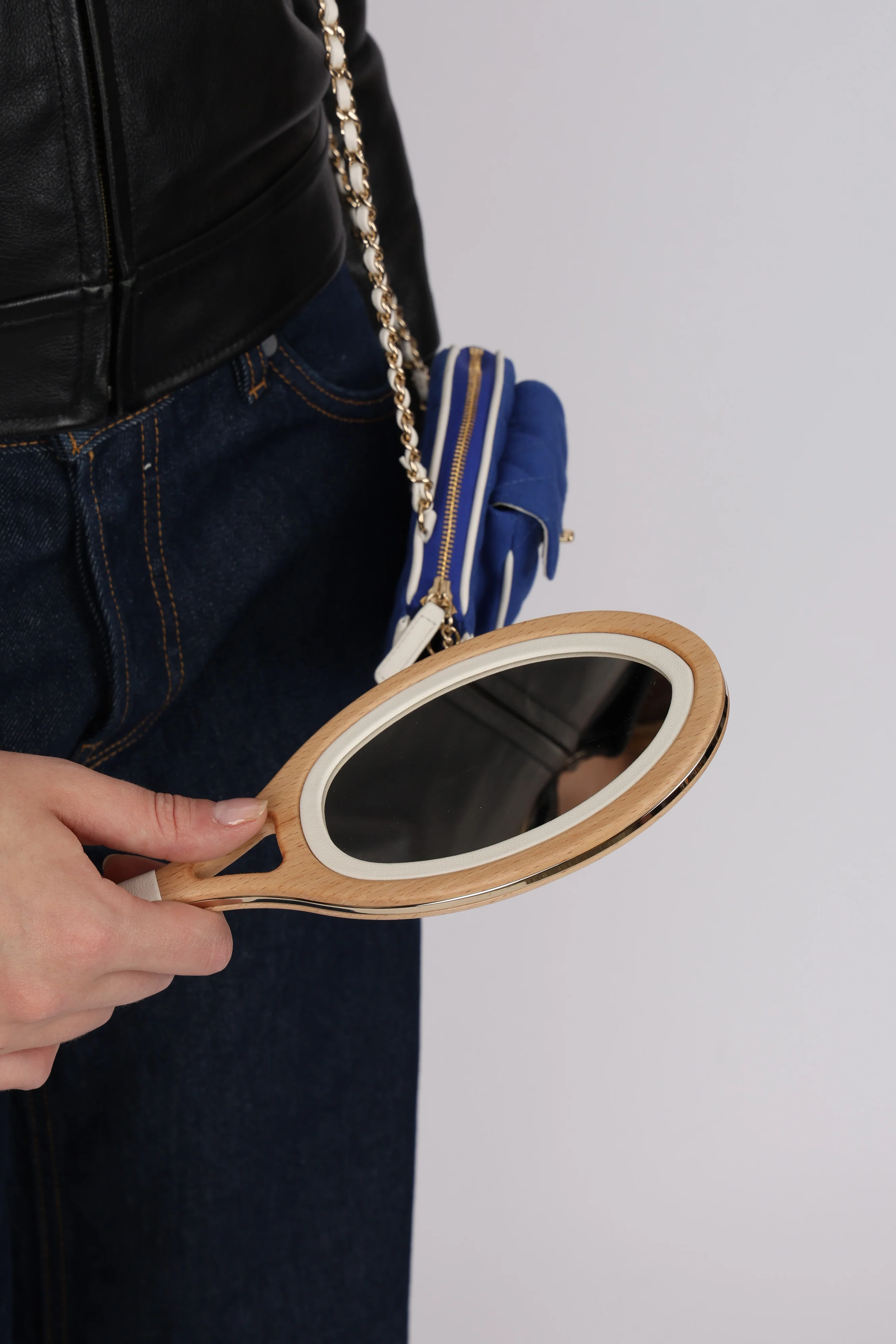 Rare Chanel 23C Runway Tennis Racquet Clutch with Chain - Image 15