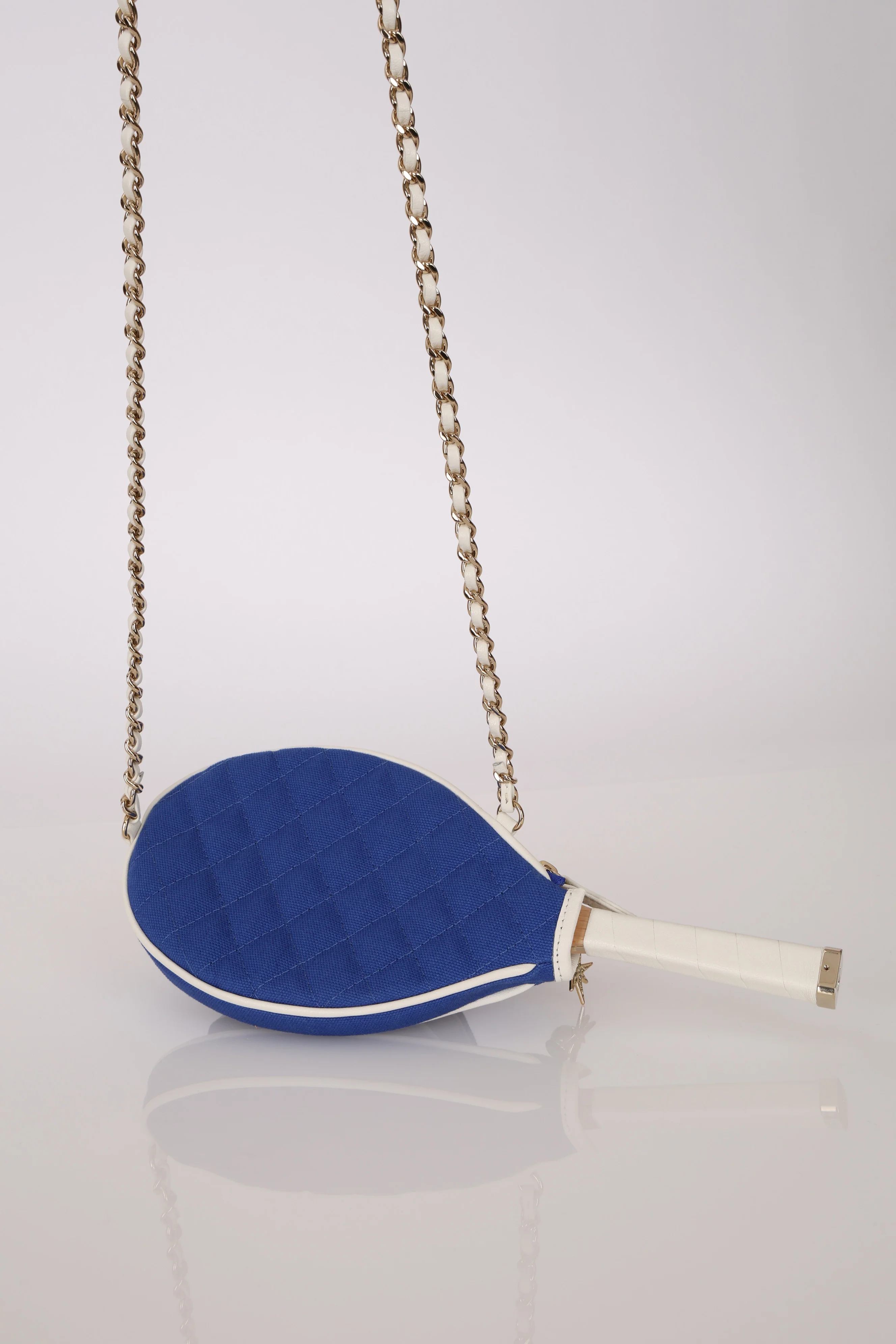 Rare Chanel 23C Runway Tennis Racquet Clutch with Chain - Image 8