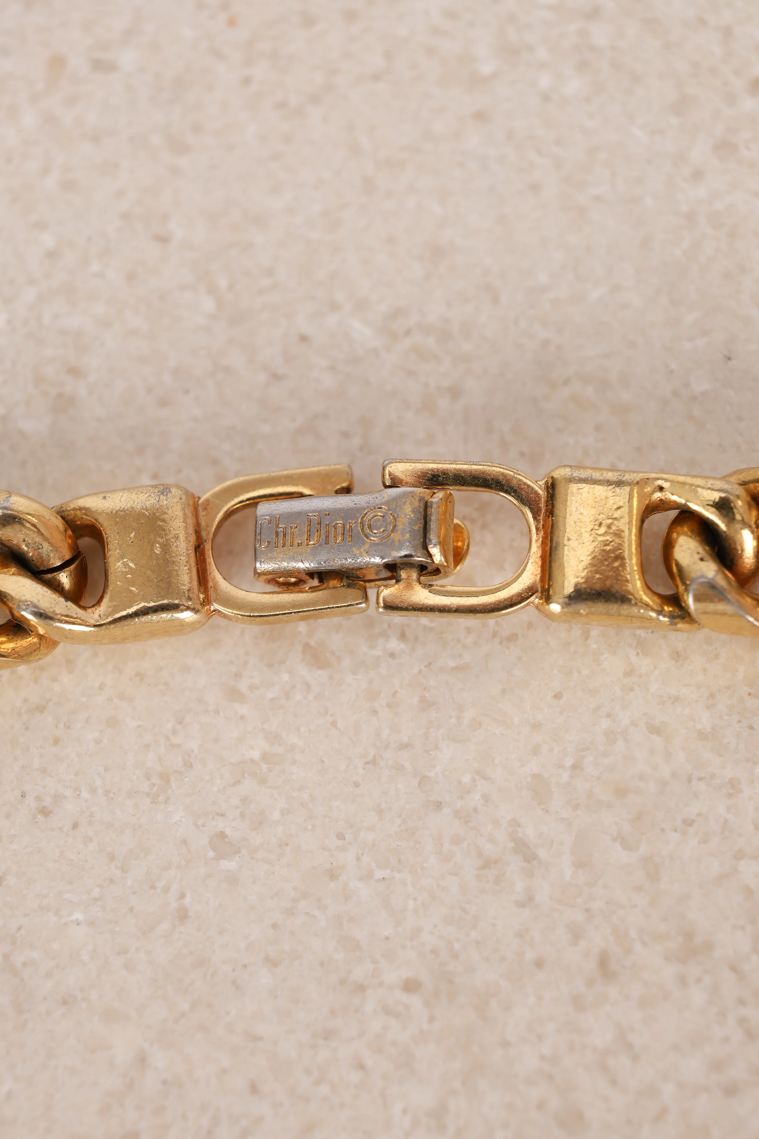 Dior Curb Chain Bracelet - Image 3