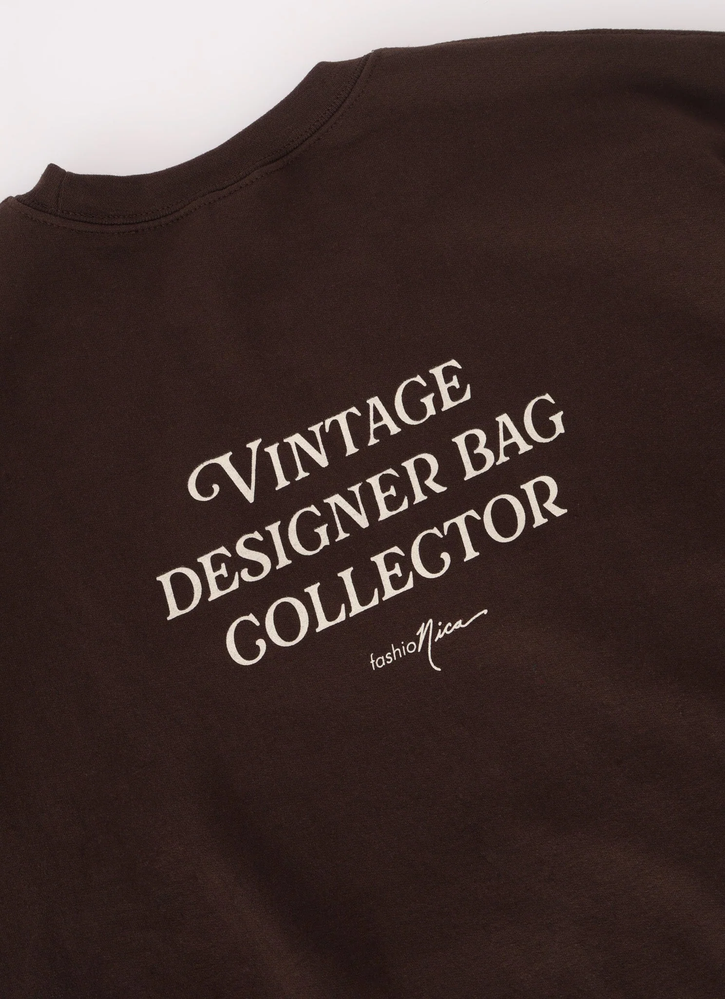 FashioNica Collector's Crewneck - Espresso - Image 6