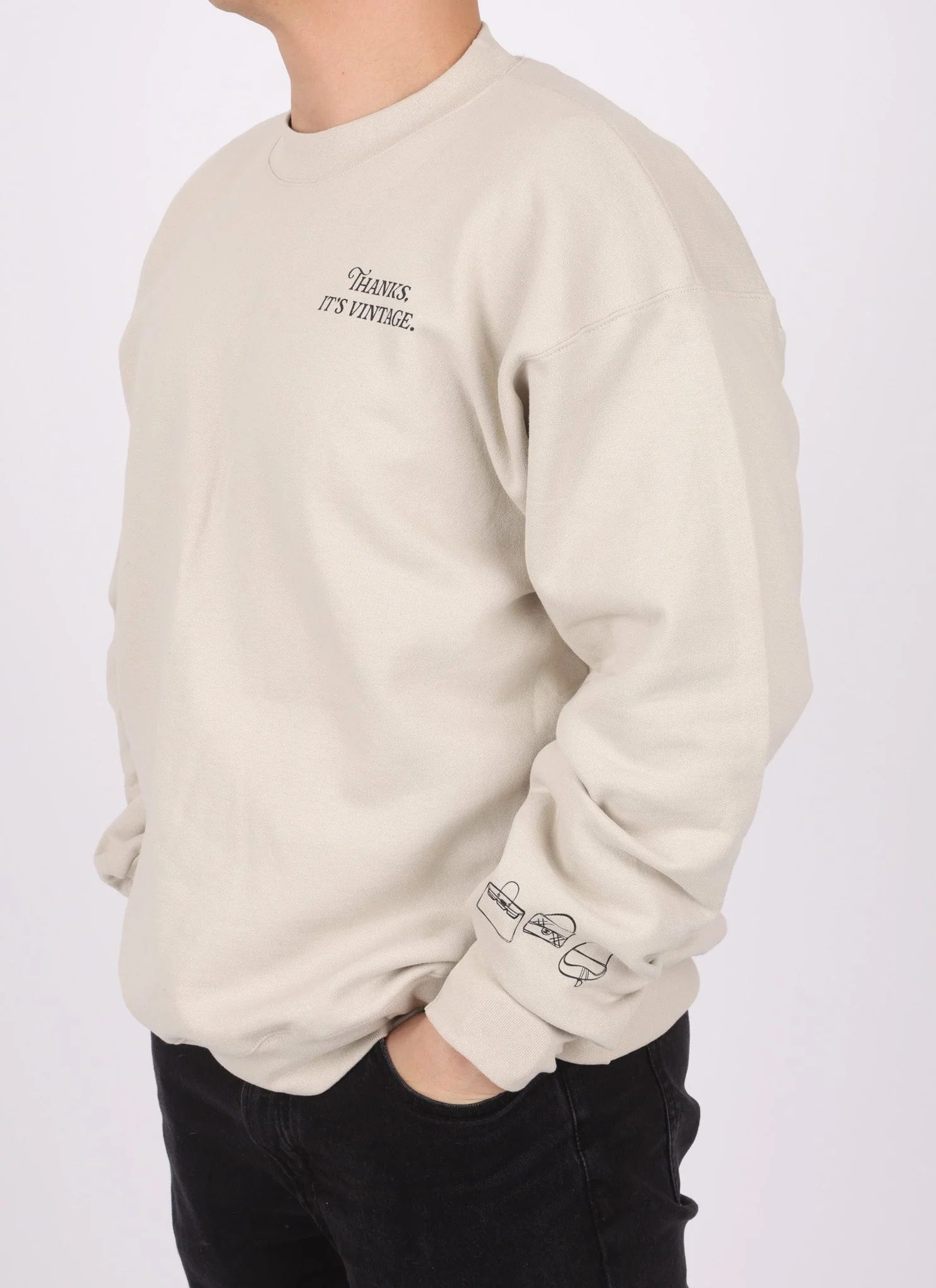 FashioNica Collector's Crewneck - Espresso - Image 9