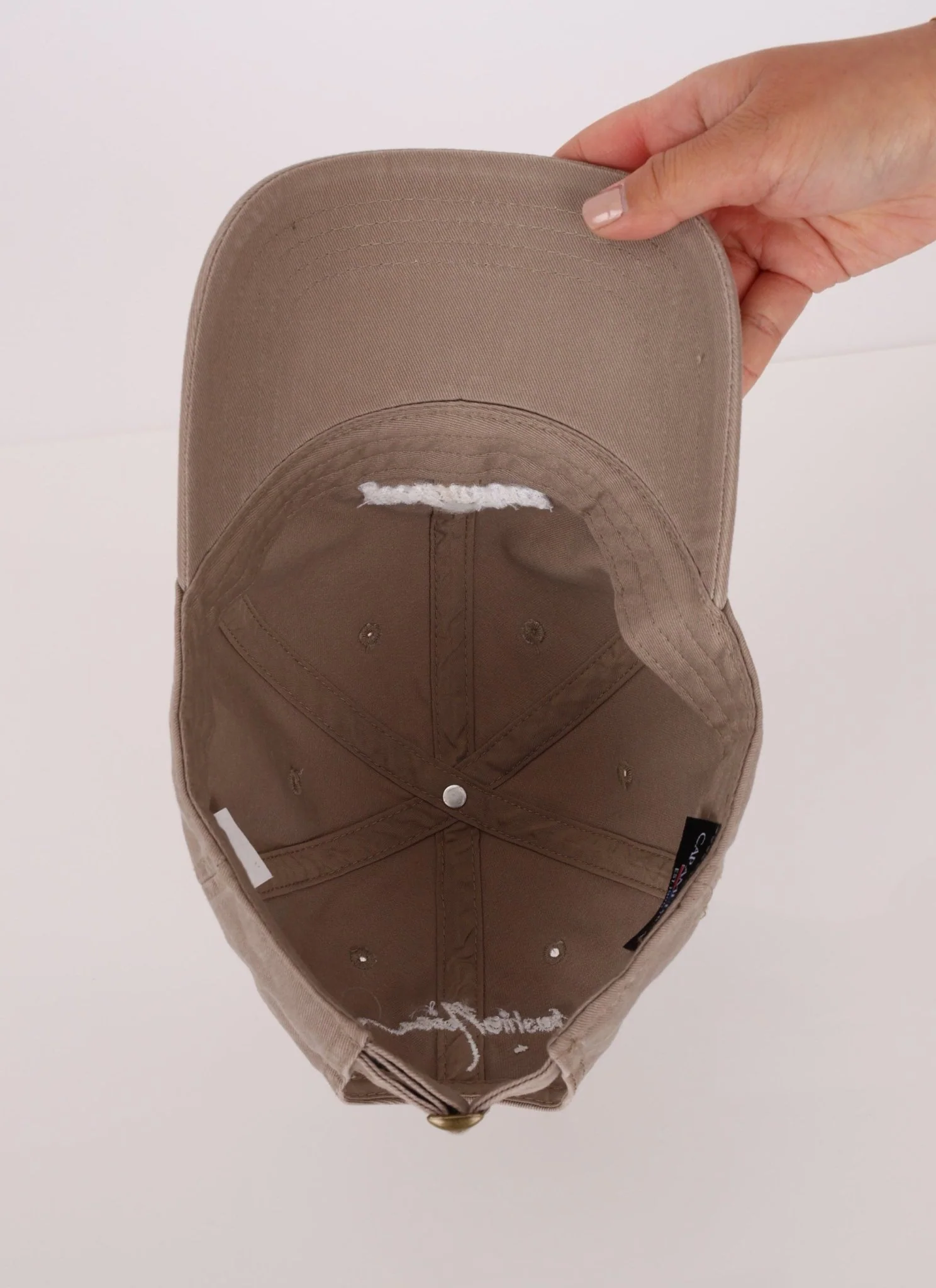 FashioNica Get That Bag Hat - Etoupe - Image 7