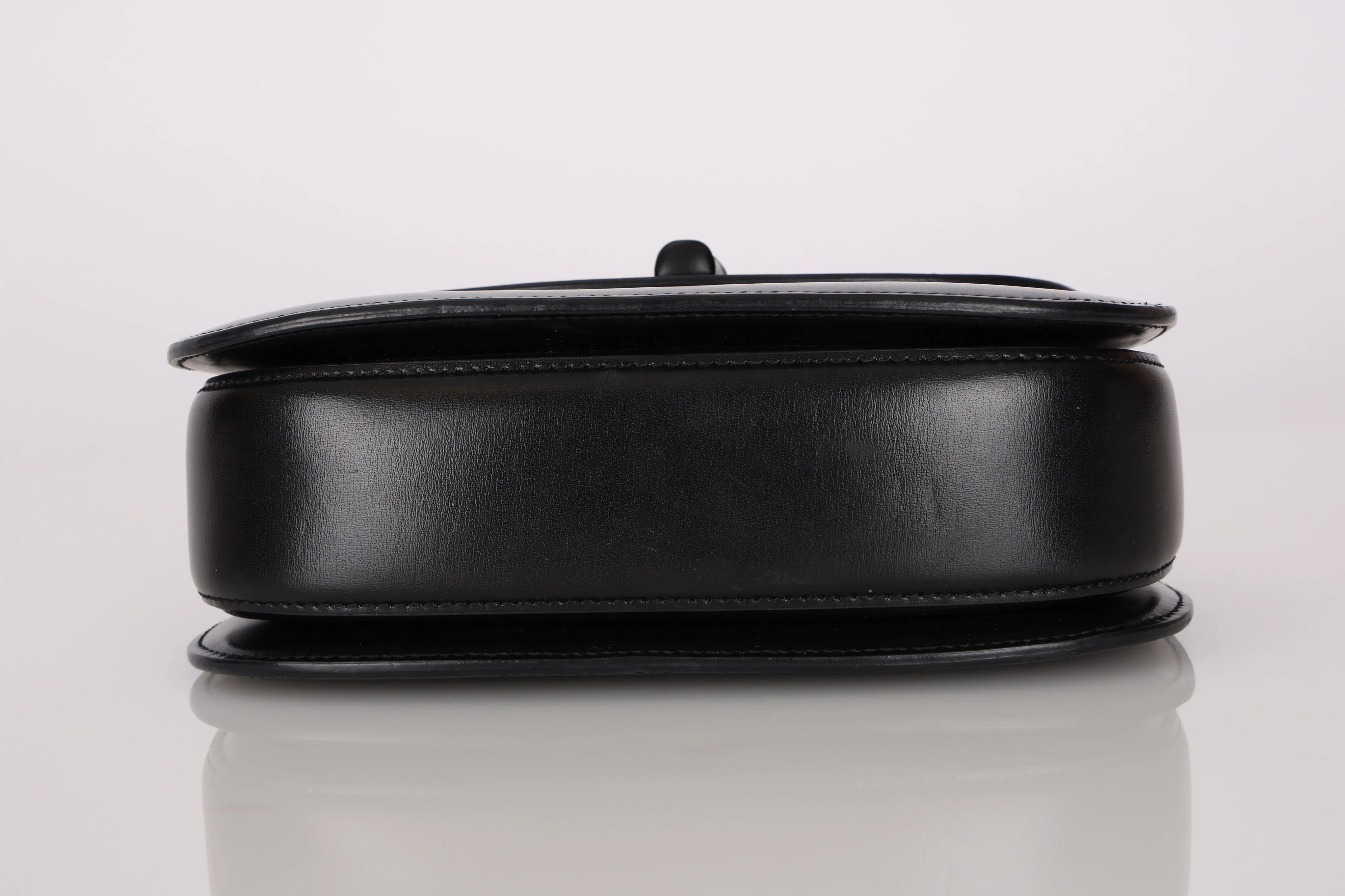 Limited Edition Gucci Dyana Lux Calfskin Monochrome Bamboo 1947 Mini Top Handle Bag - Image 10