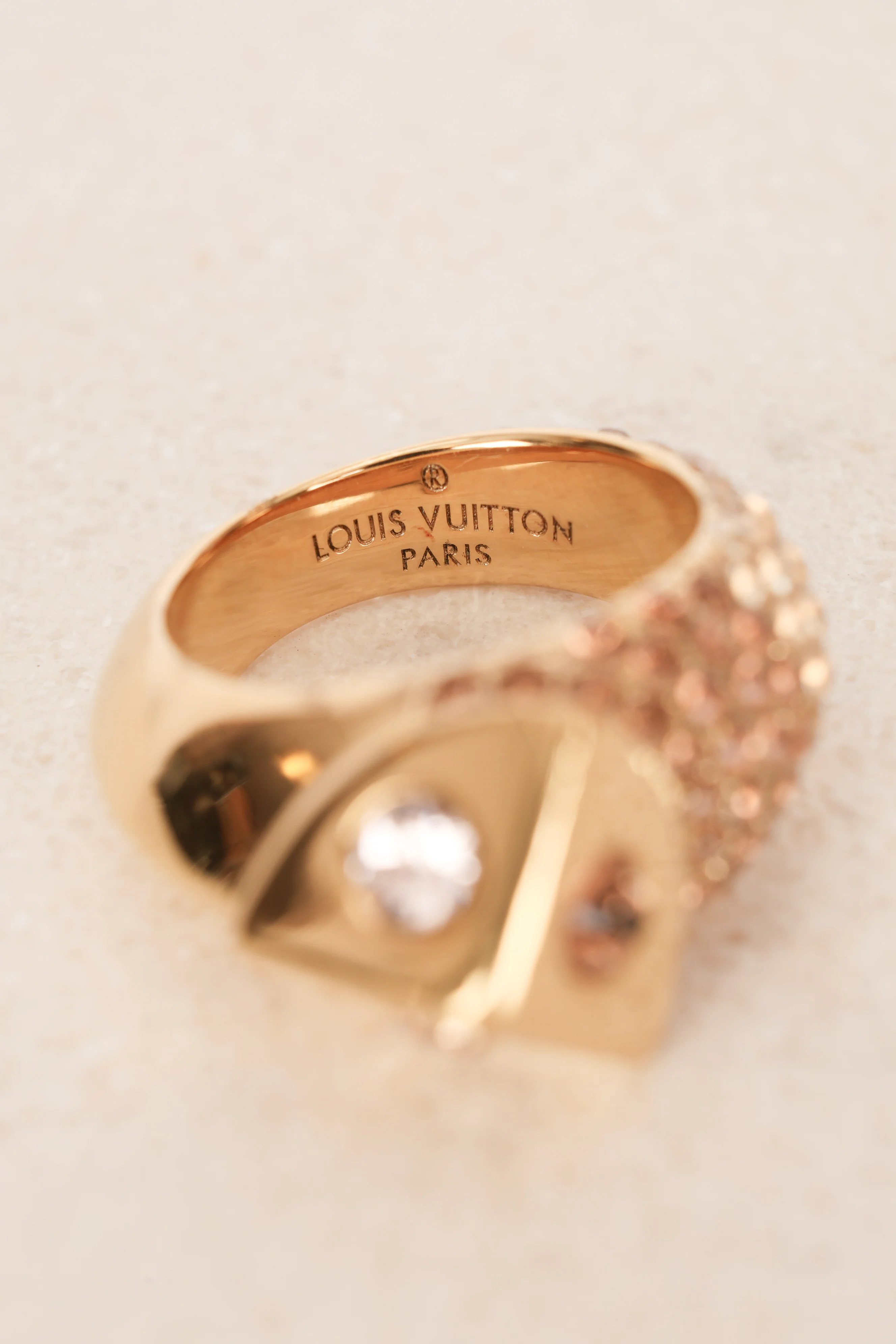 Louis Vuitton Trunkies Ring, Size US 6.5 - Image 10