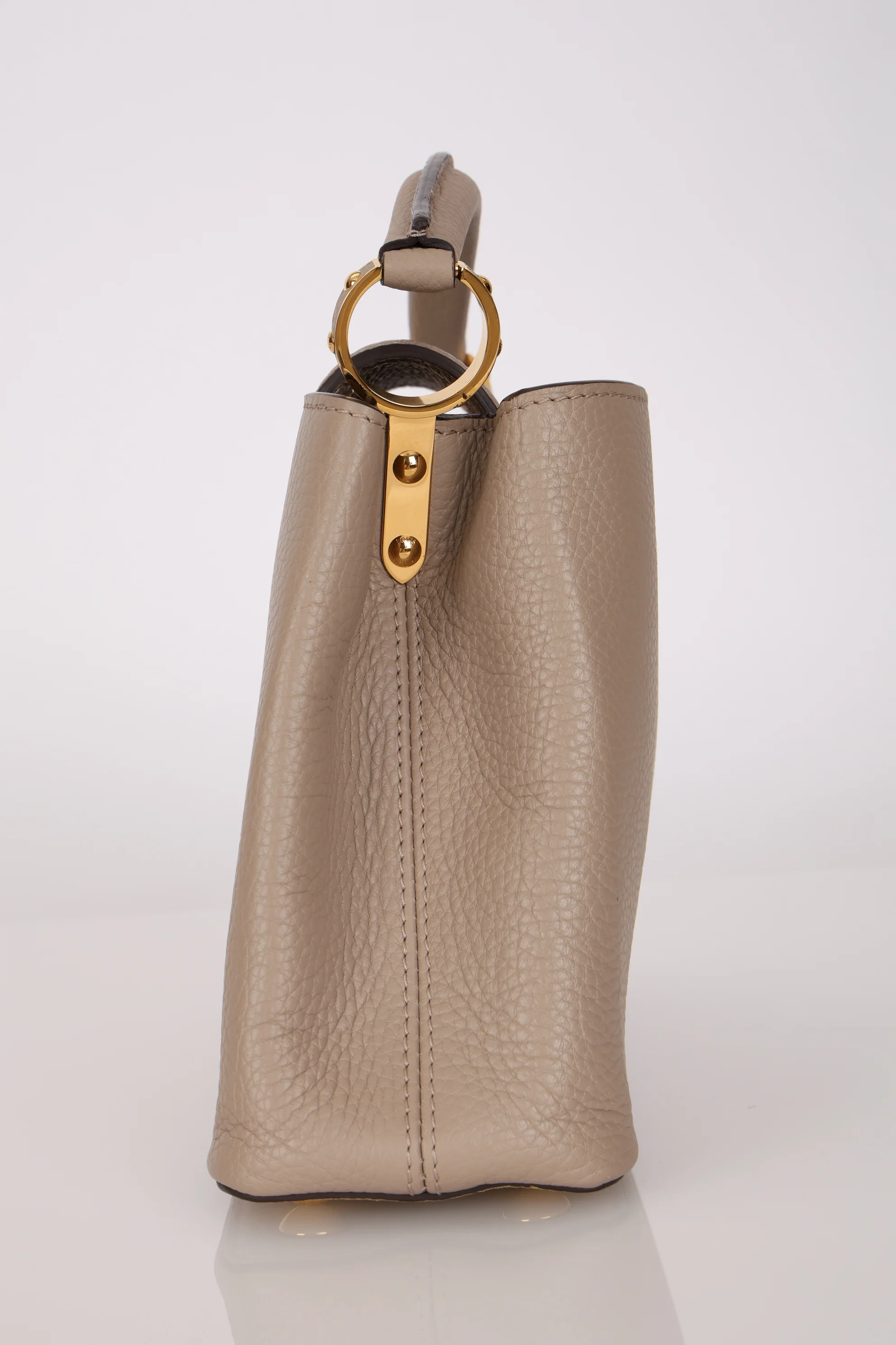 Louis Vuitton Galet Taurillon Capucines BB - Image 11