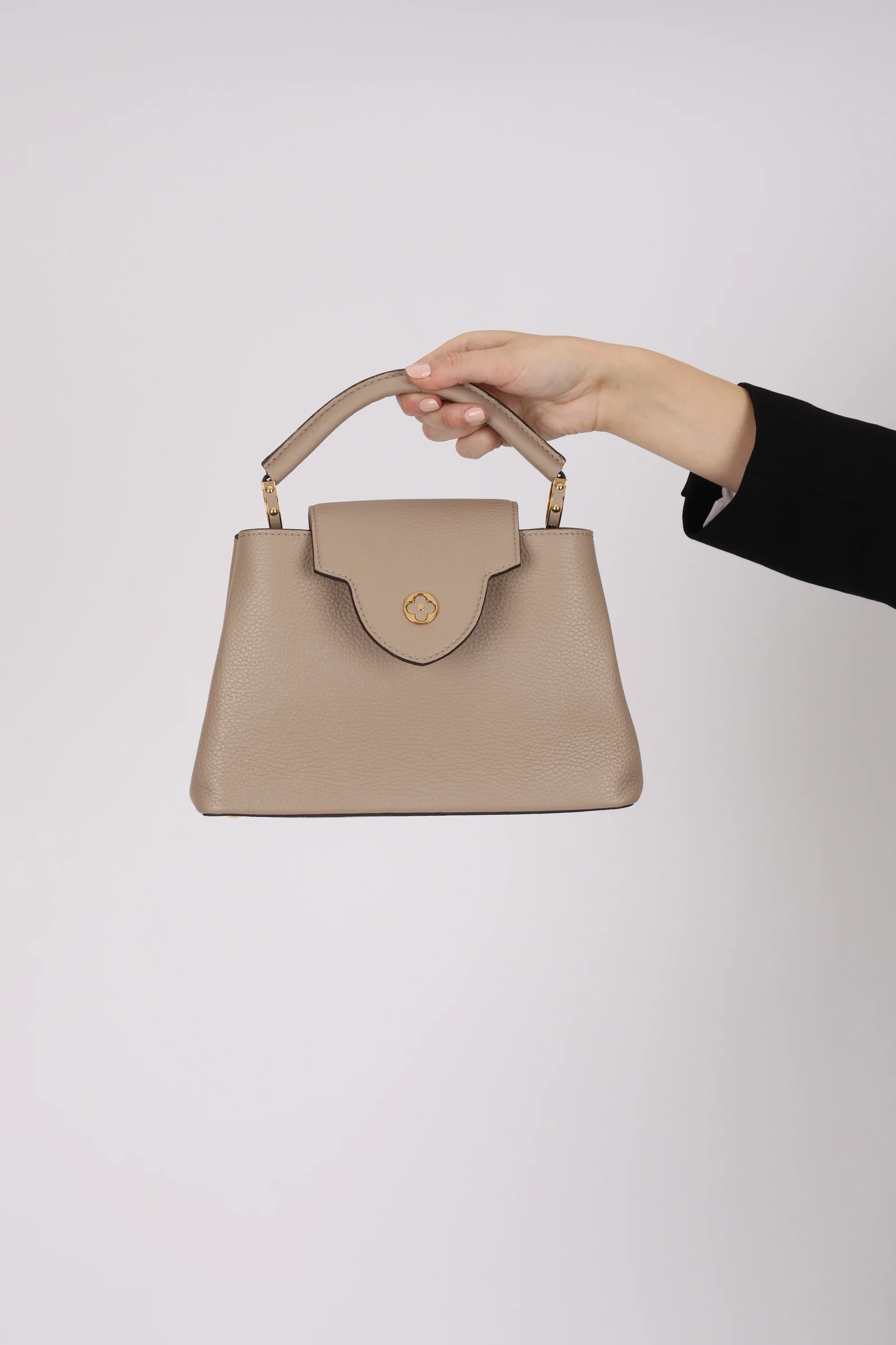 Louis Vuitton Galet Taurillon Capucines BB - Image 3