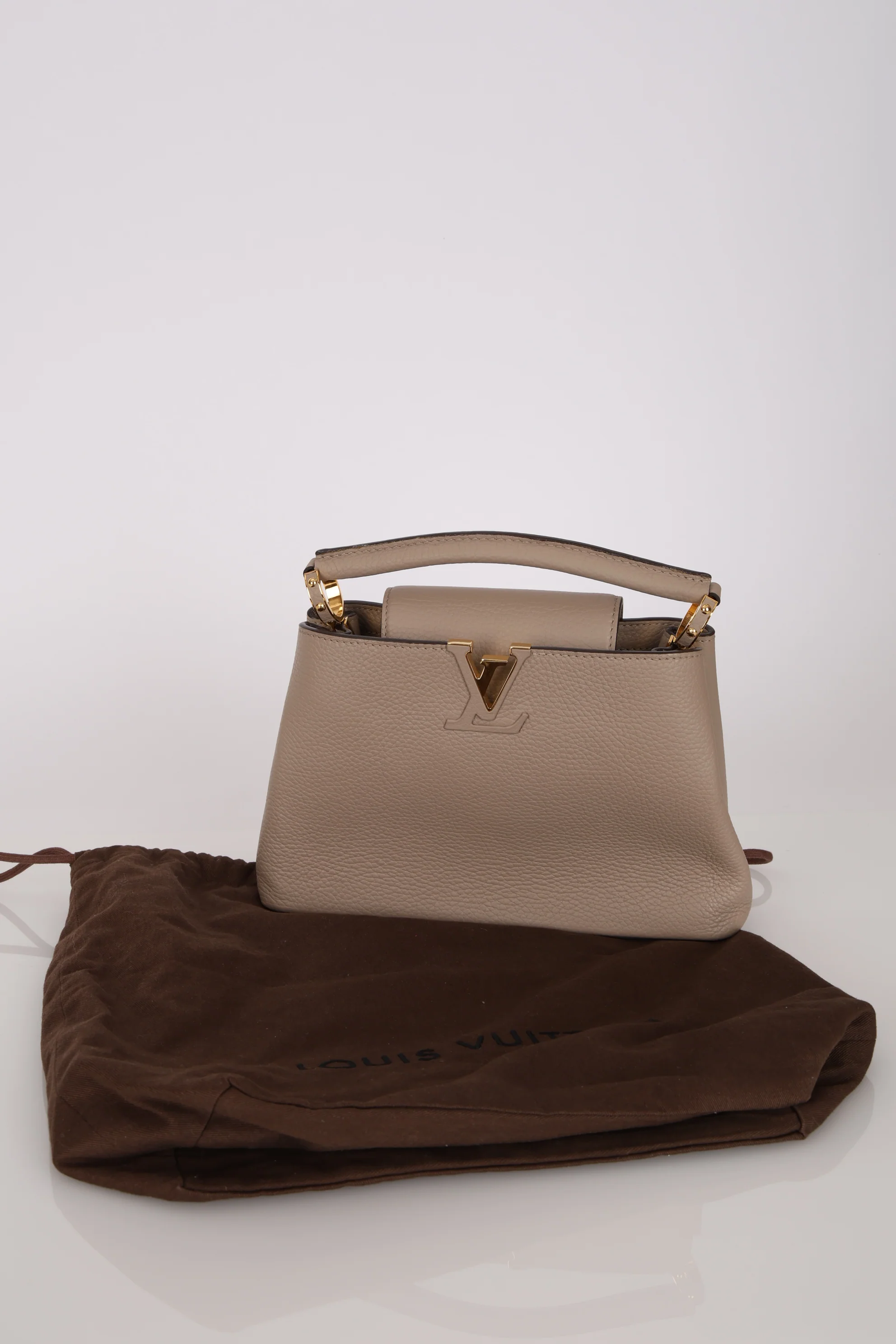 Louis Vuitton Galet Taurillon Capucines BB - Image 4