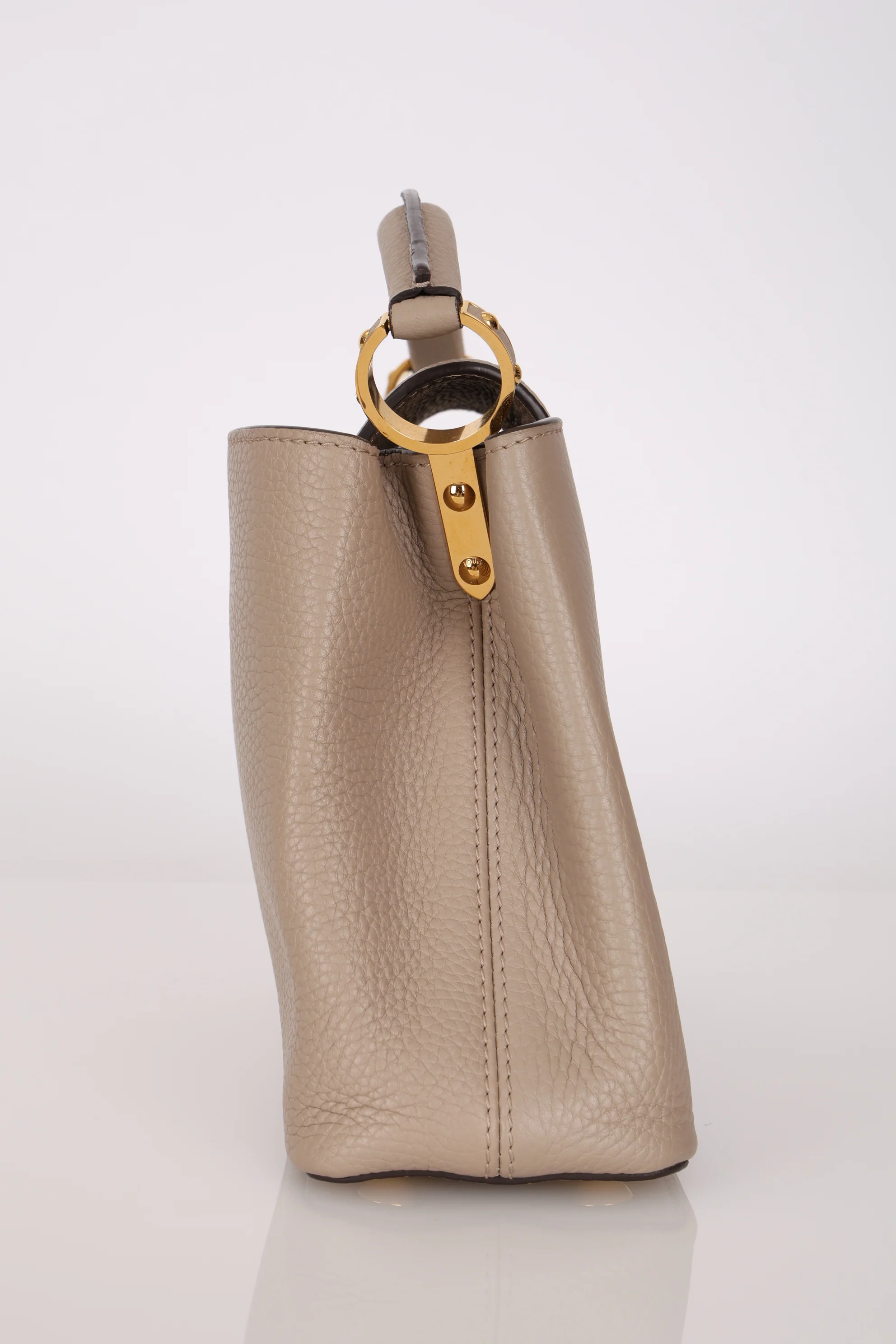 Louis Vuitton Galet Taurillon Capucines BB - Image 9