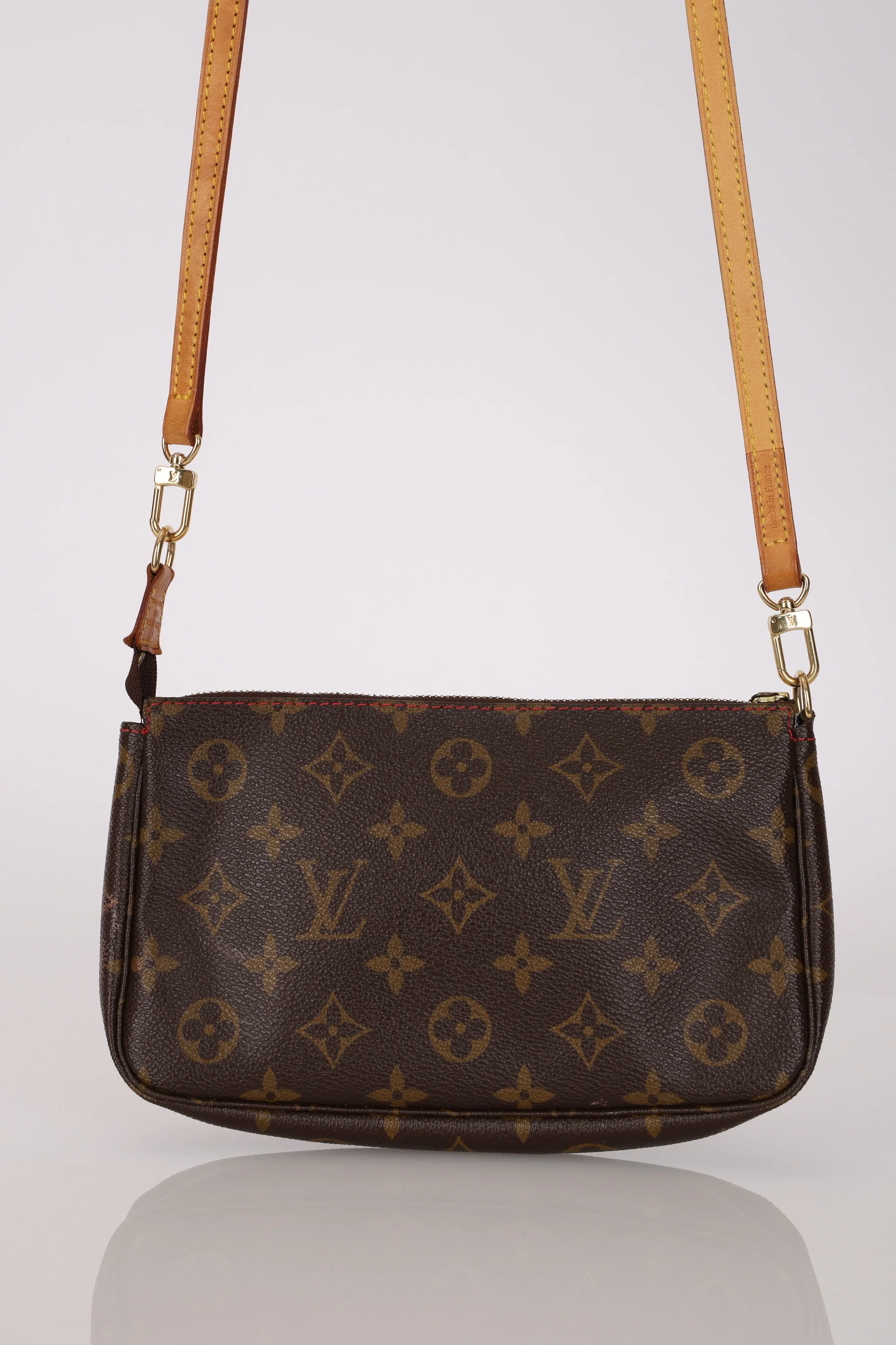 Limited Edition Louis Vuitton x Takashi Murakami 2005 Monogram Cerises Pochette Crossbody - Image 6