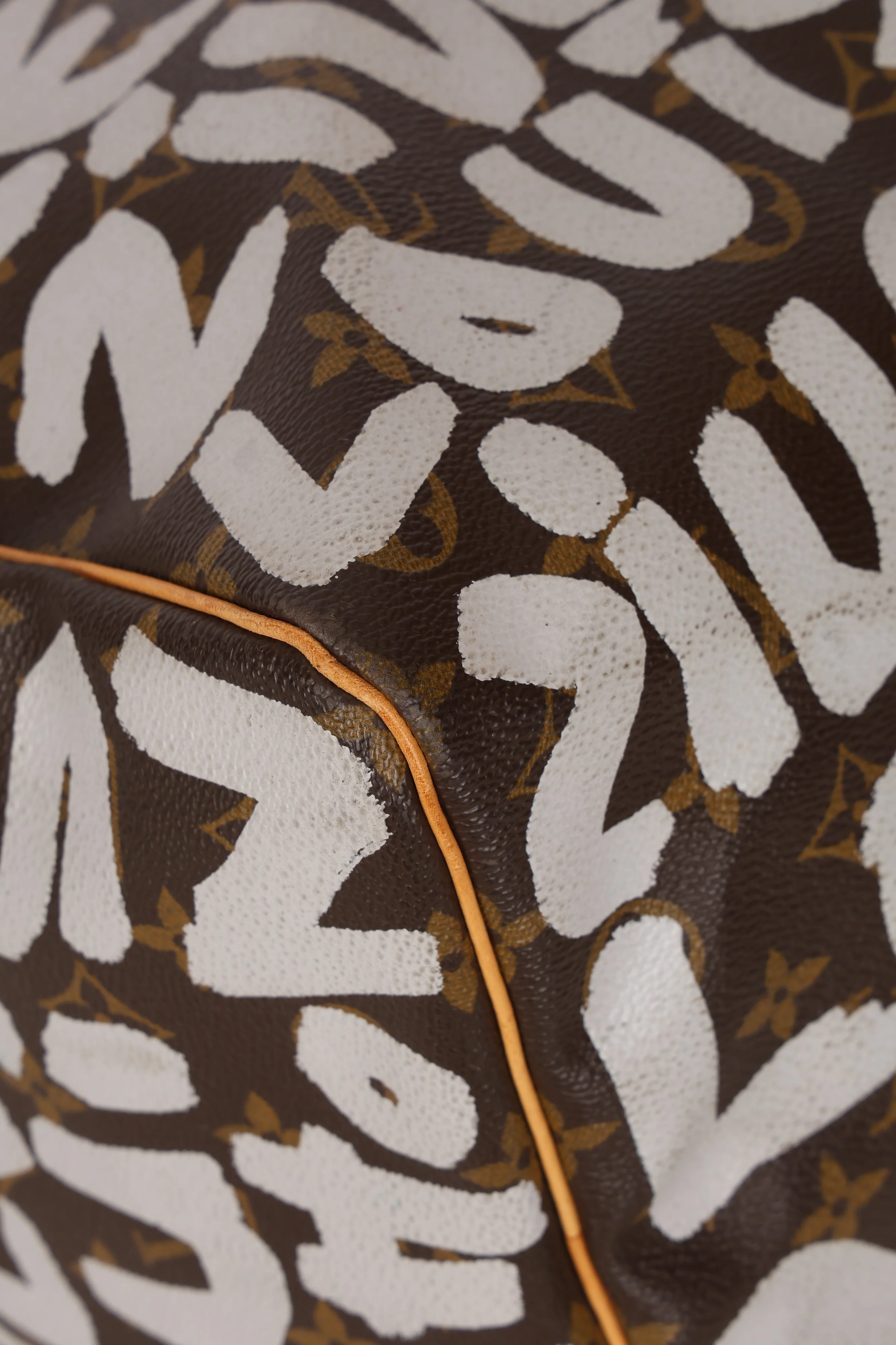 Limited Edition Louis Vuitton x Stephen Sprouse 2001 Graffiti Monogram Keepall 50 - Image 17