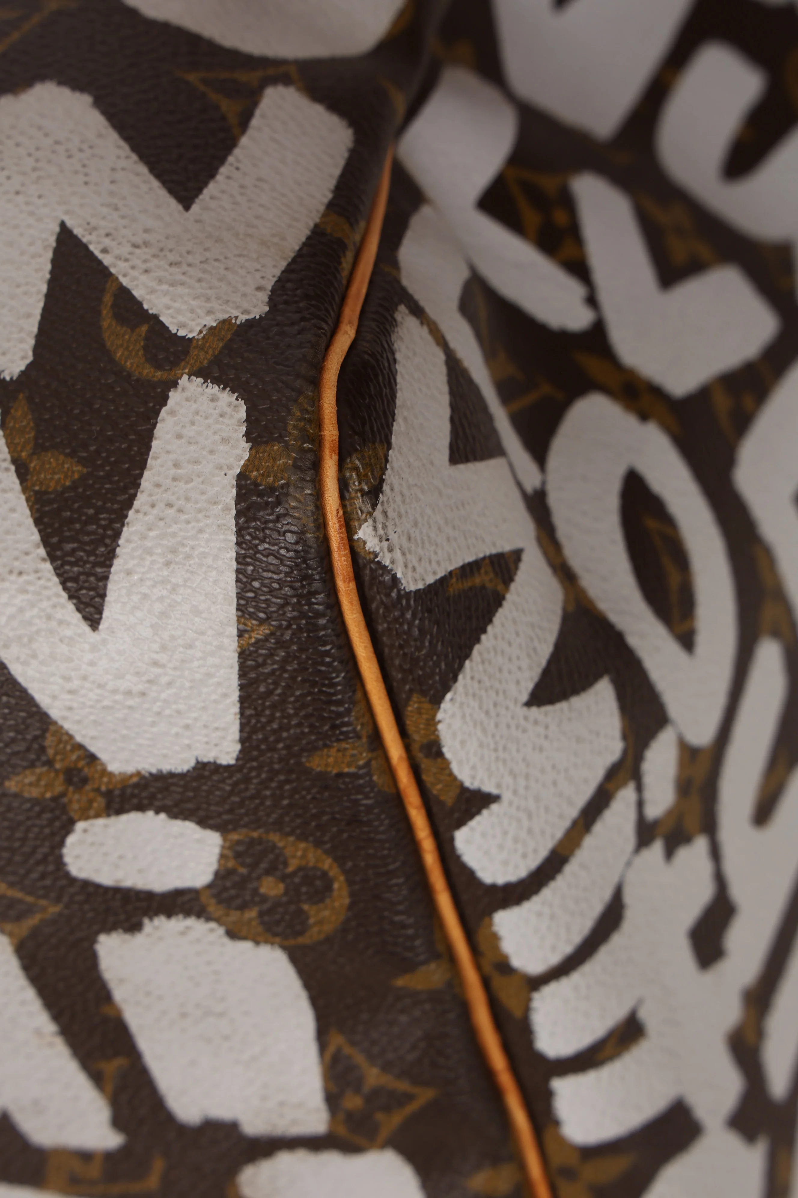 Limited Edition Louis Vuitton x Stephen Sprouse 2001 Graffiti Monogram Keepall 50 - Image 18