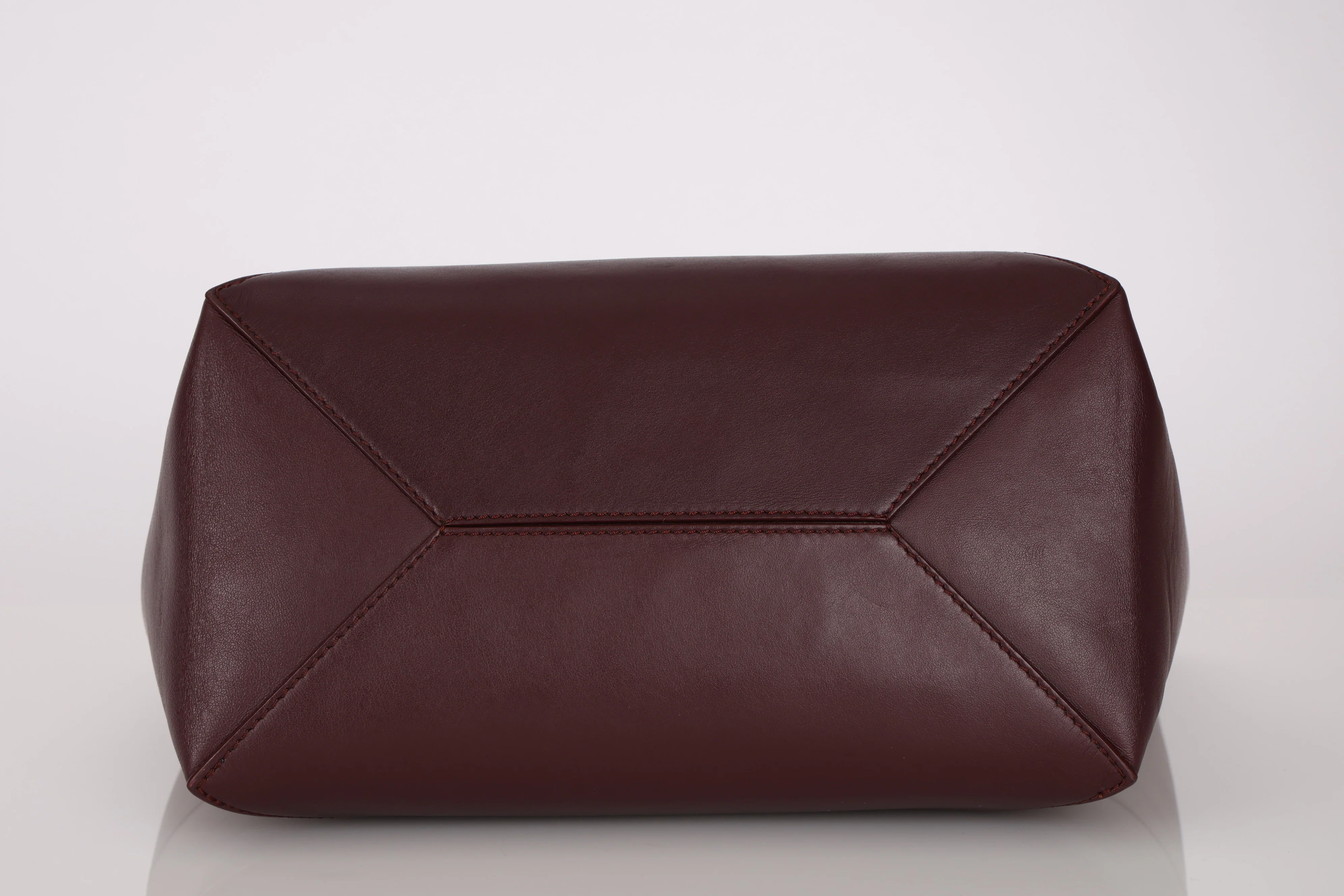 Loewe Bordeaux Medium Puzzle Fold Tote - Image 9